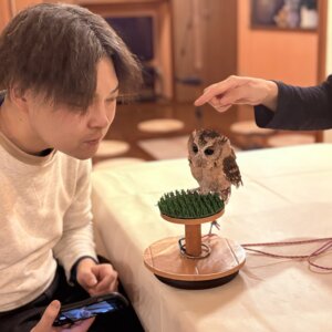 ふれあいイベント風景 with H様